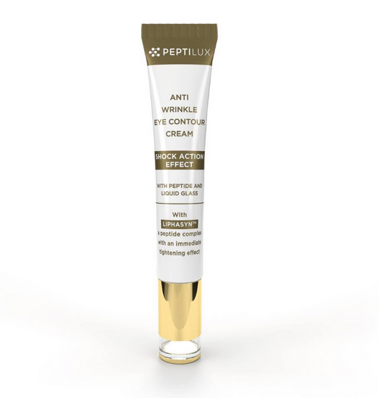 LUX001 Peptilux Crema contorno occhi antirughe 'effetto shock action' con LIPHASYN™ 20 ml