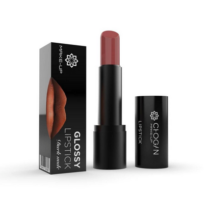 MKRS08 Lipstick Glossy Dark Nude 5 g