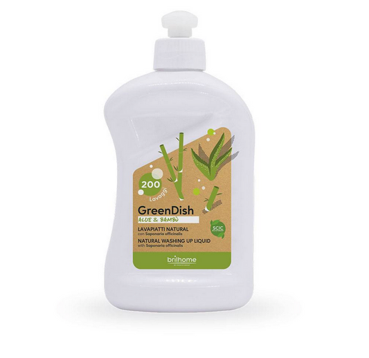 BH0007 GreenDish Aloe e Bambù con Saponaria officinalis 500 ml