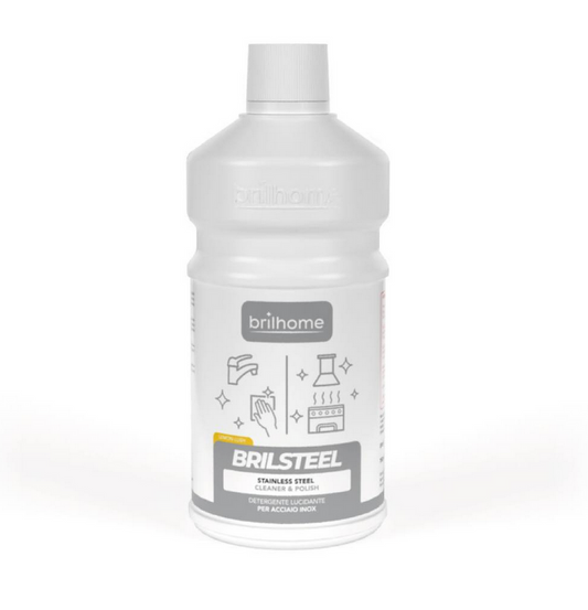 BH0211 Brilsteel Detergente lucidante per acciaio inossidabile 750 ml