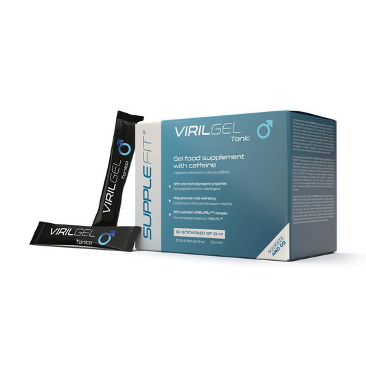 INTB033 Virilgel Integratore alimentare in gel con proprietà toniche e stimolanti 30 bustine