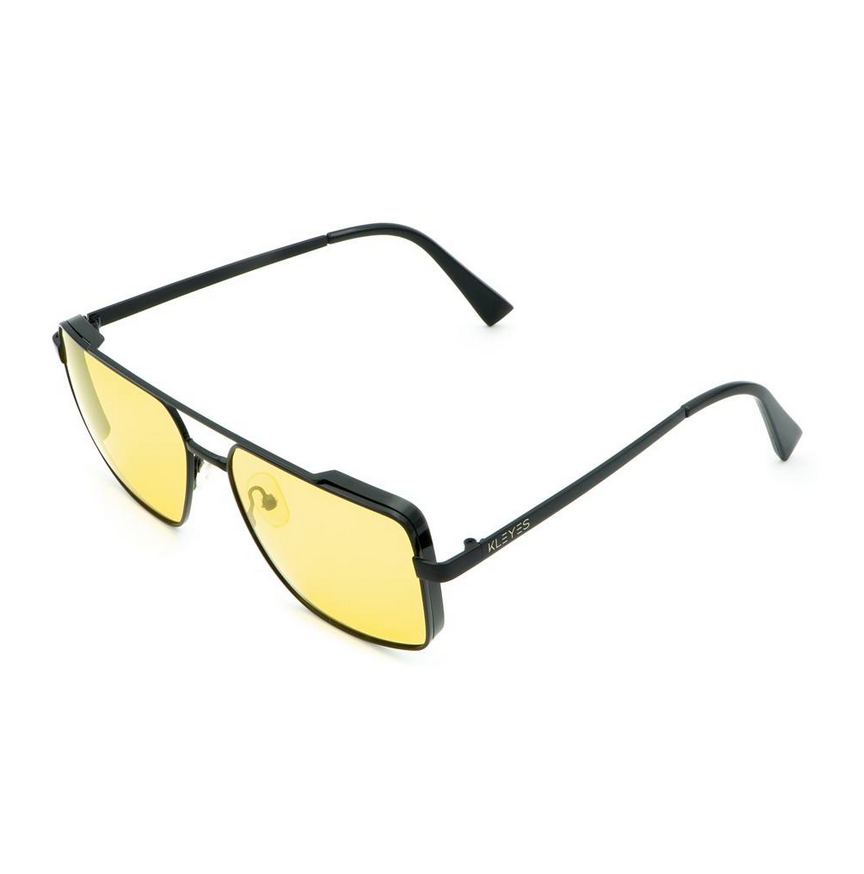 KL0161 LUNETTES DE SOLEIL JAUNES MESSINA