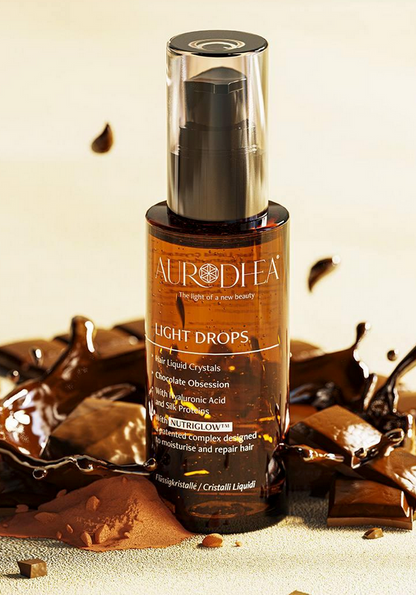 CAP27 LIGHT DROPS Chocolate Obsession Cristaux liquides pour cheveux 50 ml