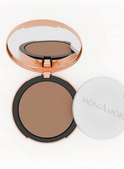 MM008 Fond de Teint Compact Solar Defense Crème Caramel avec SPF 30 