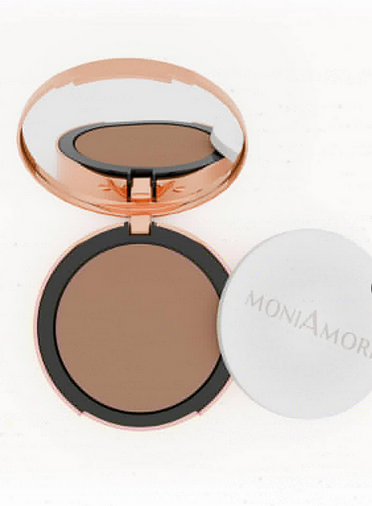 MM008 Fond de Teint Compact Solar Defense Crème Caramel avec SPF 30 