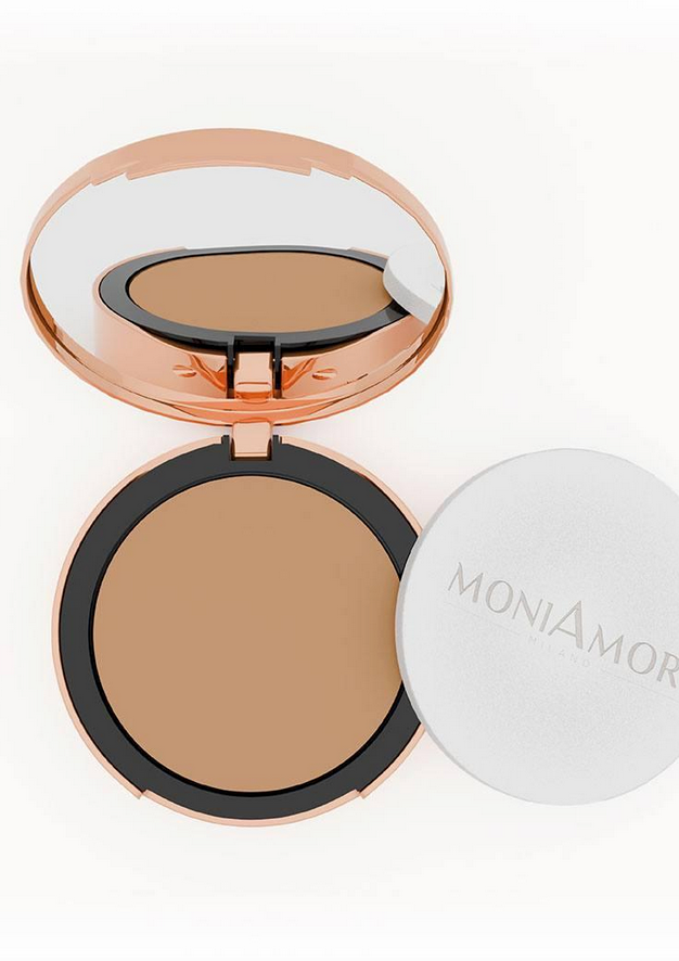 MM007 Fond de teint compact Solar Defense Cinnamon Roll avec SPF 30