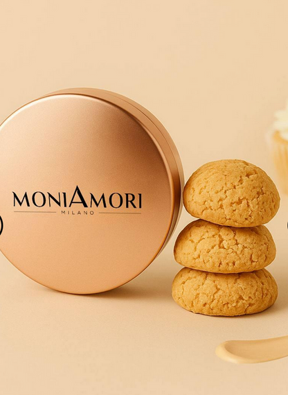 MM006 Fond de teint compact Solar Defense Amaretto avec SPF 30