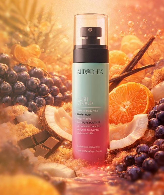 SBM003 LUSH CLOUD Golden Hour Spray profumato per il corpo 100 ml