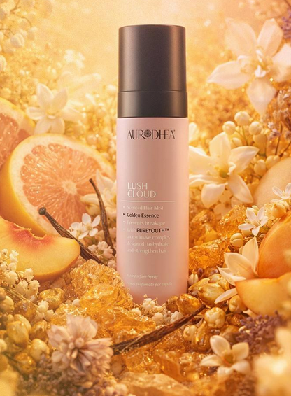 SHM004 LUSH CLOUD Golden Essence Brume parfumée pour cheveux 100 ml